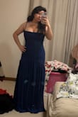 The fit was absolutely beautiful, but if you have a bigger boob size, you may need to size up one. I definitely had to size up one being a size C. Everyone complimented my dress, and it was a stunner. A big long in length for me at 5'4, had to cut off like 7 inches from the bottom. The pic below was the first size I got, so a bit tighter. I ended up getting one size larger to fit better - Jillian H.