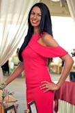 I bought this dress for my bridal shower. It fit beautifully! Color is amazing in person and looks great, especially with a little tan! Would highly recommend this dress to anyone! Got a lot of compliments! - Stephanie G.