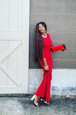 The shoes went so well with my overall look. It was comfy...it did hurt a little but I had to break into it. - Munah G.