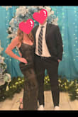 This is my most favorite dress! It fit perfectly! Tall shoes were necessary. If you are taller you could get away with a smaller heel. If you are shorter, you may need to hem. The slit was not too high, which was something I was concerned about. I thought it was just right. The sequins were sharp in some spots, but I felt so good in it that I didn't care. I will say if you have a larger chest this one may not be right for you. - Katherine M.