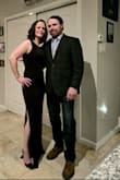 This is my 2nd purchase from LuLus. And just as happy with this dress as the last. Stretchy material makes me feel comfy in those, need Stretchy areas! It was classic and got a bunch of compliments. I'm 5'4" and had 3-inch heels, my only issue was I had to hold it up while walking as it was juuust a smidge too long. But it felt great on, and I'll definitely wear it again! - Kathryn M.