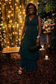This was a very beautiful dress! I enjoyed wearing the dress. I received a lot of compliments! Dress was gorgeous!!! - Kadian W.