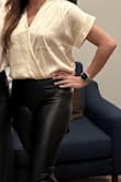 Absolutely loved this top. It is so flattering and sexy, and I felt very confident. Loved the material. Would get more in different colors. - Amanda C.