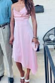 This dress fit me perfectly or my graduation dinner.  Can't wait to wear it again. - Omba