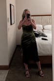 Beautiful color and fit well. Wore to NYE and received compliments on it! - Lynn H.