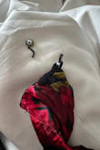 Before I took the dress off the hanger, 2 buttons popped off. I had my boyfriend SCRAMBLE to find a safety pin only for the 3rd neck button to fall off. When I was sitting, the seam under my boob split and I had a whole in the dress the rest of the wedding. DO NOT BUY. - Gina O.