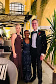 Loved this sequence dress, I typically do not wear blue. The fit was perfect; I did alter the length. I received so many compliments on the beauty of the dress. I felt so comfortable and moved with ease from the wedding ceremony to the reception. Wished I had a better picture. - Valaida H.