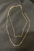 Beautiful necklace, but it didn't last past a handful of wears before the chain broke near the clasp. - Jasmine R.