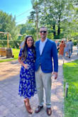 I wore this dress to a friend's wedding and loved it so much. I ended up wearing it again to an event for my husband's work. Love it, it was comfortable, fits perfectly, and I loved the blue color. I received so many compliments! - Kayla E.