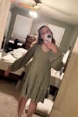The fabric is HEAVY really great quality. I plan to wear it for one of my dinners on my honeymoon. But I love the dress and I'm very excited to get to wear it. - Brittany B.