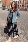 The process of ordering, the payment as well as the shipping was super easy, secure and fast! The quality of the jumpsuit is great and is exactly as described. Love it! - Melissa G.