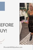 I wanted to give a review on this fabulous dress! It fit so nice and I received so many compliments. I loved it. - Rhonda G.