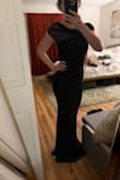This dress turned out really well. It is definitely very tight, so order accordingly. But the material is nice and stretchy, so it's not suffocating but shows off your curves. I ordered too small, and they quickly resent me the correct size in time for my event. I recommend this one! - Jillian K.
