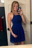 I'm wearing this dress to a spring wedding.  It's gorgeous!  I love the back detail.  Very elegant and classy. - Jennifer B.