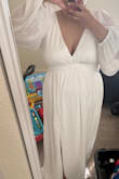 I had ordered a L but wasn't able to get zipper up, so I exchanged it for an XL and I love it! Will be using it for my wedding! Also lulu was so helpful with my exchange! - Arleny O.