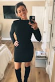 Wore this to a Christmas party, and it was so comfortable and classy. Fits perfectly yet like a glove - Hannah F.