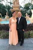 It's a beautiful dress and it's well made and comfortable. It's more of a peachy pink instead of blush. I ordered a M and it fit perfect at the waist but it was loose in the chest and super long (but this is expected because I am very short). I had it altered at the chest, the length and I also had the tailor add a sparkly applique belt and I absolutely LOVE the way it turned out. I got lots of compliments. I ordered 6 other dresses from Lulus to try on and I am very impressed with their return process and customer service. Will definitely order again! - Libertad L.