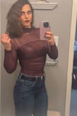 Loved the shirt & the color was even better! Def perfect for a night out - Liza B.