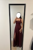 It fits perfectly! The only thing is that the straps are a little bit long, so the bust part doesn't fit completely. But besides that, it's good! - Valeria D.