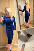Love love love the fit, the cut, the color of this dress. I felt so good in it. Can't wait to wear it again! - Melanie B.