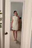 Can't wait to wear it for my reception. It fits perfectly, just needs to be steamed. - Alissa B.