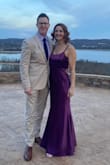 This dress was gorgeous and I received several compliments on it. It was a little long for me, but the price was so affordable, so I didn't mind paying to have it hemmed. It fit me perfectly and was really comfortable. - Kristen C.
