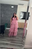 Absolutely love this dress. It was super easy to put on and wear. Wasn't scratchy at all! I did have sticky tape to the top, with it being big, but overall will definitely be wearing again - Aerie S.