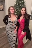 I bought this jumpsuit for my husband's holiday party and absolutely loved it. I received so many compliments throughout the evening! It's extremely comfortable, and I felt very sexy in it. My only complaint is that the sequins snag constantly. There's no way around it, especially when walking or sitting. But, I guess that is to be expected. Regardless, I wore it 5x during the holiday season and even let a friend borrow it for her Christmas party. Love love love! - Jessica M.