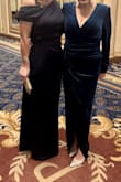 Dress was very comfortable and I received many compliments on it. Color and fit were great! A little long. - Shawna W.