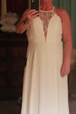 Beautiful dress. Excellent quality. I ordered this one and another for my beach wedding. The other one fit well, this one was too large so I am saying it runs large. - Marri L.