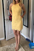 Fit comfortably all night. I bartender a wedding in this dress and it was flexible. I ordered both a xs and small and the small definitely fit better and was a tad bit longer. - Ashley M.