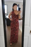 Very cute dress! Fit perfectly and very comfortable. I did have to have it hemmed bc I am very short (4'11") which I usually need to anyways. - Anne C.
