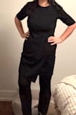 Wore this to a funeral with tights and boots. Perfect fit and flattering for a fuller belly! I got so many compliments. - Lydia F.
