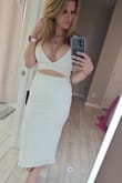 I love everything about this dress! It accentuates all the right parts and still leaves something to the imagination. I absolutely LOVE this dress and can't wait to wear it on vacation!! - Erika F.