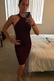 I love the dress! I am petite/slender. 108 lbs, 5'2". I would NOT order an XS because it would be too tight. Overall, I am happy with this purchase. the material is nice and thick and seems to be made of good quality. I have never been disappointed with my Lulus purchase - Grace G.