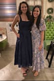 I purchased this dress as an option for my Rehearsal Dinner (our colors were Navy and Gray), and it was ABSOLUTELY perfect!  I love everything about this dress-- the material, the feel, the pocket detail, the corseted bodice/ back, and the color!  I got so many compliments on it!  The size felt great for me, but for some body types it may be difficult since the shoulder straps aren't adjustable. But the bodice is adjustable depending on how tight or loose you make it/ want it.  I felt like a beautiful princess in this dress, and I can't wait to wear it again! - Madison M.
