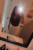 I wore this skirt to an engagement party in the summer, and it was perfect! It's not too long and not too short! - Madalyn P.
