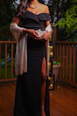 I prefer to wear a new dress to every event, but I couldn't help but rewear this dress. It is difficult to find dresses that are flattering on me, but this was perfect! Very easy to accessorize, as well! - Ysabel G.