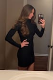 This is a perfect fall-winter dress that's great for a date night, holiday party, and/or girls' night out! It's timeless- I can see myself wearing it for years to come - Katie M.