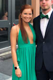 This dress was super cute and very flattering! It fit perfectly, and came in very quickly!! - Caroline J.