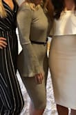The dress was good quality! I really liked the length of it on me. I wore it to a wedding shower, but I will definitely wear it again for other occasions. - Sarah S.
