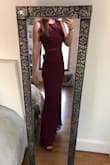 This dress fit like a glove! The quality is really good and the lace is thick. It's very flattering in the stomach area. I bought this dress for a wedding I will be attending. - Lara J.