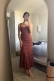 It's even cuter on! It's fitter but doesn't feel too constricting. I feel pretty in this dress, even as a tall girlie who is usually very particular about the length of a dress - Caitlin B.