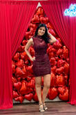 This dress fit perfectly.. loved how comfortable it is. Wore it for a Valentine's party! - Ginny O.