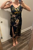 I'm not sure if it's just a design flaw or what. This dress fit horribly. The bust was huge and fit very awkwardly. I'm 6'0 and inbetween a L and XL. I went with XL and that may be the problem. But this is the ugliest, cheapest dress I've ever received from Lulus. - Mary L.