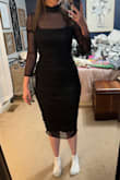 I did wear with shapewear shorts and taped pads inside the top, so I didn't wear a bra - Taylor L.