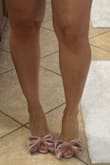 First purchase, and I loved them, they're beautiful and easy to walk in, as they don't slip off my feet. - Aurora S.