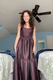 This dress was absolutely stunning. The quality of the material was heavy, but the shape of the dress is very breathable. Would recommend this dress to everyone and would buy it again! - Adeleine B.