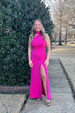 This dress was perfect for a fun night out for Valentine's Day! I got Soooo many compliments! Fits TTS and was comfortable in it all evening! - Allie J.