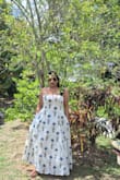 I think I bought this dress as soon as it became available.  It is so beautiful, flowy, fits great (fits me as a maxi tho because of my height which was perfectly fine with me).  The colours were just as pictured, and I absolutely love it and recommend it. I wore it casually to a birthday lunch with my mum. - Vicki N.